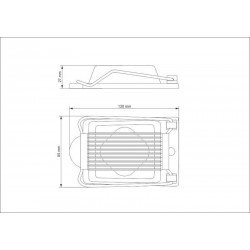 FATIADOR DE OVOS UTILITA EM ACO INOX E POLIPROPILENO BRANCO TRAMONTINA