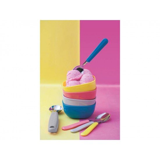 KIT PARA SORVETE 9 PEÇAS MIXCOLOR MISTO SORTIDOS DE UTENSILIOS PARA USO DOMESTICO TRAMONTINA