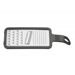 RALADOR EASY PRETO LAMINA DE ACO INOX E CABO DE ABS COM PES DE BORRACHA TRAMONTINA