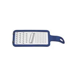 RALADOR UNIVERSAL UTILITA LAMINA EM ACO INOX E CABO EM ABS SUPORTES EM BORRACHA AZUL TRAMONTINA