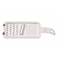 RALADOR EASY BRANCO LAMINA DE ACO INOX E CABO DE ABS COM PES DE BORRACHA TRAMONTINA