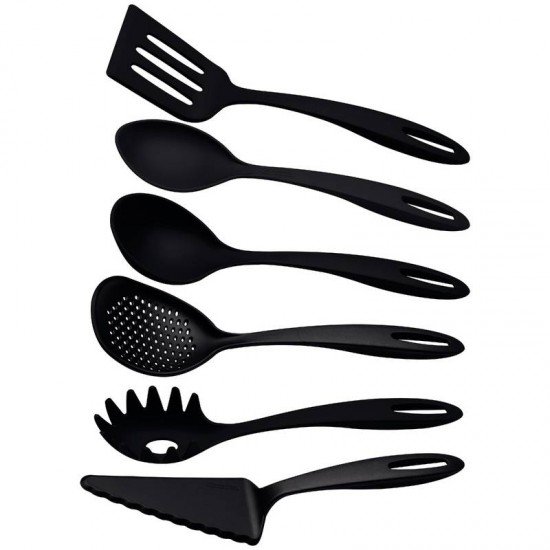 DISPLAY 120 PEÇAS DE UTENSÍLIOS ABILITY EM NYLON PRETO TRAMONTINA