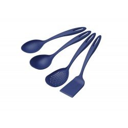 JOGO DE UTENSILIOS 4 PEÇAS ABILITY AZUL SORTIDOS DE NYLON TRAMONTINA