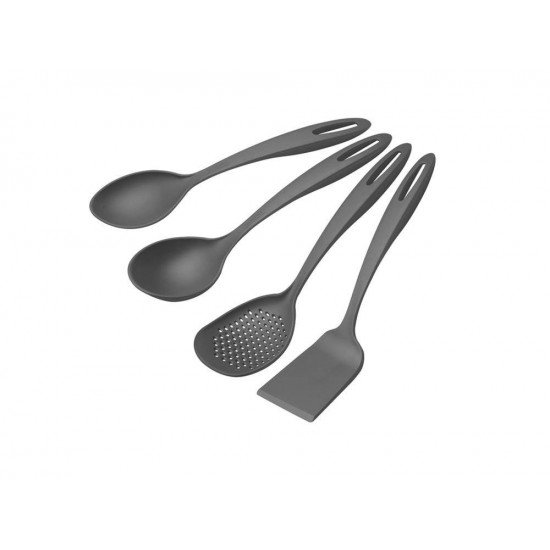 JOGO DE UTENSILIOS 4 PEÇAS ABILITY GRAFITE SORTIDOS DE NYLON TRAMONTINA