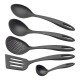 JOGO DE UTENSÍLIOS TRAMONTINA ABILITY EM NYLON GRAFITE 05 PEÇAS