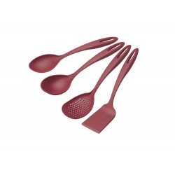 JOGO DE UTENSILIOS 4 PEÇAS ABILITY VERMELHO SORTIDOS DE NYLON TRAMONTINA