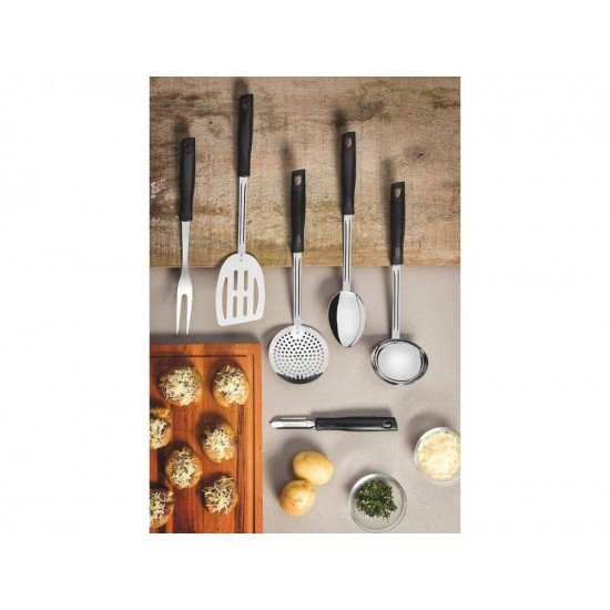 GARFO TRINCHANTE EASY PRETO LAMINA DE ACO INOX E CABO DE POLIPROPILENO TRAMONTINA