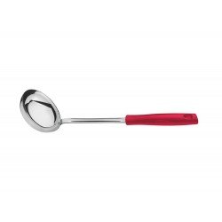 CONCHA EASY VERMELHO LAMINA DE ACO INOX E CABO DE POLIPROPILENO TRAMONTINA