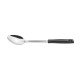 COLHER PARA ARROZ EASY PRETO LAMINA DE ACO INOX E CABO DE POLIPROPILENO TRAMONTINA