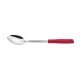 COLHER PARA ARROZ EASY VERMELHO LAMINA DE ACO INOX E CABO DE POLIPROPILENO TRAMONTINA