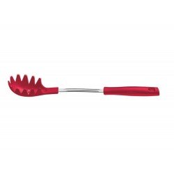 PEGADOR DE MASSA EASY VERMELHO-PEGADOR DE NYLON HASTE DE ACO INOX E CABO DE POLIPROPILENO TRAMONTINA