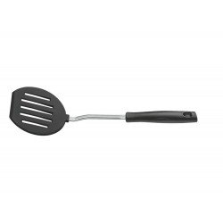 ESPATULA EASY PRETOESPATULA DE NYLON HASTE DE ACO INOX E CABO DE POLIPROPILENO TRAMONTINA