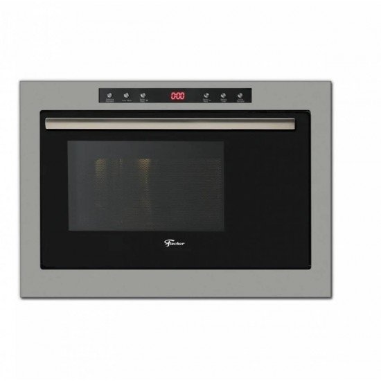 FORNO MICRO-ONDAS FISCHER EMBUTIR INFINITY 25L COM DOURADOR EIGER