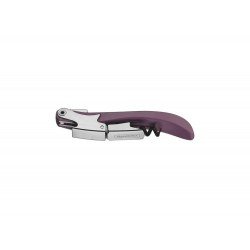 ABRIDOR SACA ROLHA SOMMELIER 2 ESTAGIOS HARMONIZA ROXO CORPO DE ABS ESPIRAL DE ACO INOX TRAMONTINA