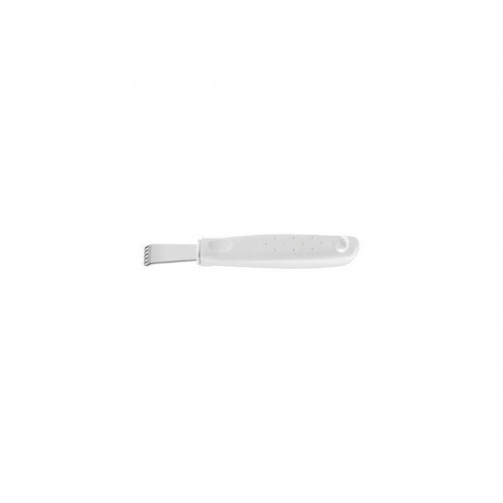 RASPADOR DE LIMAO UTILITA BRANCO LAMINA DE ACO INOX E CABO DE POLIPROPILENO TRAMONTINA