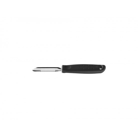 DESCASCADOR DE BATATAS UTILITA PRETO LAMINA DE ACO INOX E CABO DE POLIPROPILENO TRAMONTINA