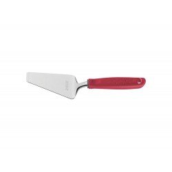 ESPATULA PARA PIZZA UTILITA VERMELHOLAMINA DE ACO INOX E CABO DE POLIPROPILENO TRAMONTINA