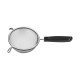 PENEIRA UTILITA EM ACO INOX COM CABO DE POLIPROPILENO PRETO 17 CM TRAMONTINA