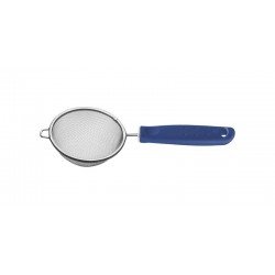 PENEIRA UTILITA EM ACO INOX COM CABO DE POLIPROPILENO AZUL 10 CM TRAMONTINA
