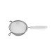 PENEIRA UTILITA EM ACO INOX COM CABO DE POLIPROPILENO BRANCO 14 CM TRAMONTINA
