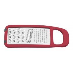 RALADOR UTILITA EM ACO INOX E ABS COM BASE EMBORRACHADA VERMELHO TRAMONTINA