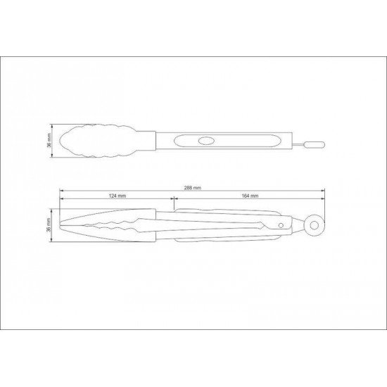 PEGADOR MULTIUSO APRECIATTA EM SILICONE COM CABO EM ACO INOX SATINADO TRAMONTINA