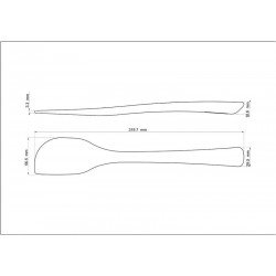 ESPATULA LYON EM SILICONE CINZA TRAMONTINA