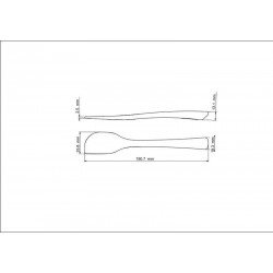 ESPATULA DE SILICONE LYON CINZA TRAMONTINA