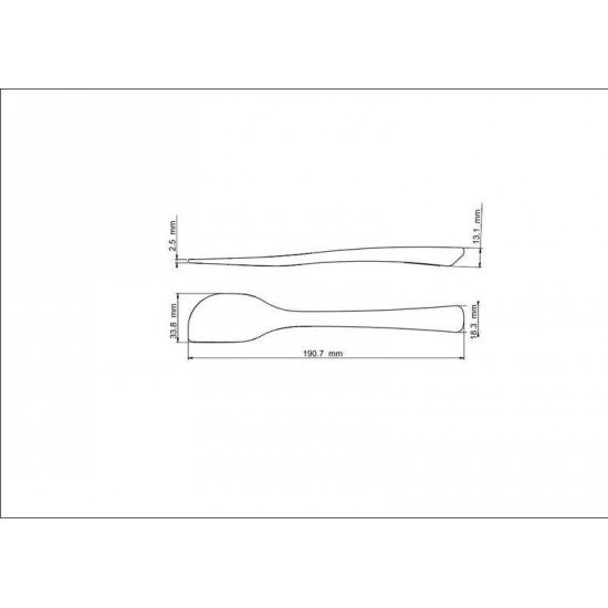 ESPATULA DE SILICONE LYON CINZA TRAMONTINA