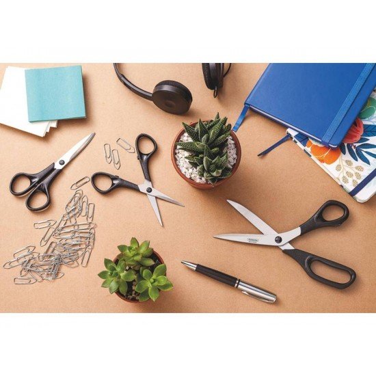 TESOURA PARA FLORICULTURA 5 SUPERCORT PRETO LAMINA DE ACO INOX E CABO DE POLIPROPILENO TRAMONTINA