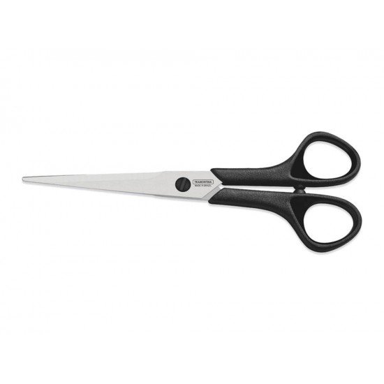 TESOURA PARA CABELEIREIRO 7 SUPERCORT PRETO LAMINA DE ACO INOX E CABO DE POLIPROPILENO TRAMONTINA