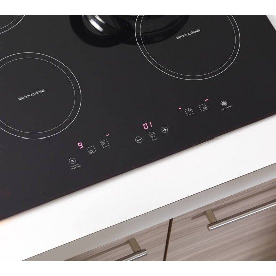 FOGÃO COOKTOP FISCHER 4 BOCAS POR INDUÇÃO MESA VITROCERÂMICA 220V