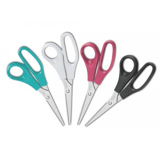 TESOURA PARA USO GERAL 7 SUPERCORT LARANJA LAMINA DE ACO INOX E CABO DE POLIPROPILENO TRAMONTINA