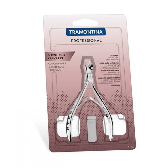 ALICATE DE CUTICULA EM ACO INOX TRAMONTINA
