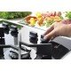 FOGAO COOKTOP FISCHER 4 BOCAS TRIPLA CHAMA INFINITY GAS MESA VIDRO PRETO