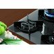 FOGAO COOKTOP FISCHER 5 BOCAS TRIPLA CHAMA INFINITY GAS MESA VIDRO PRETO