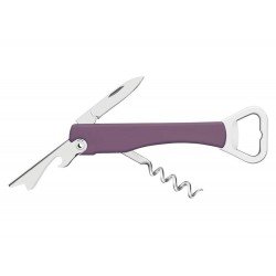 SACA ROLHAS ABRIDOR ROXO LAMINA DE ACO INOX E CABO DE ABS TRAMONTINA