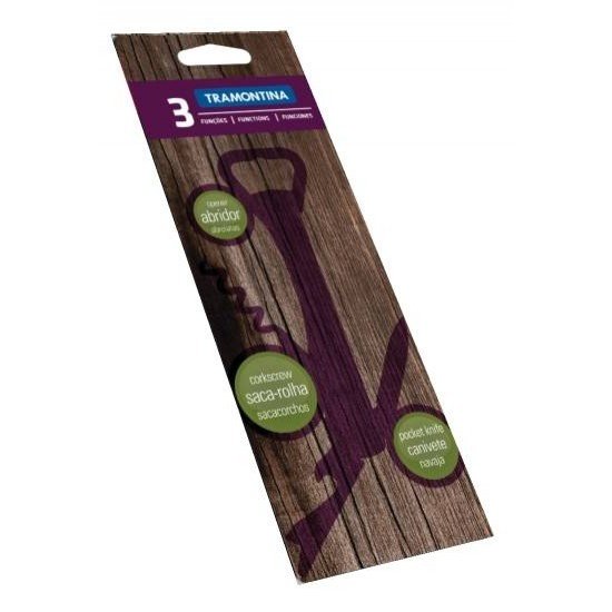 SACA-ROLHAS, ABRIDOR E CANIVETE TRAMONTINA