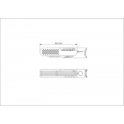 CANIVETE 2 1 3 EM ACO INOX COM 14 FUNCOES TRAMONTINA