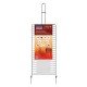 GRELHA TRAMONTINA CHURRASCO EM AÇO INOX 42X23 CM
