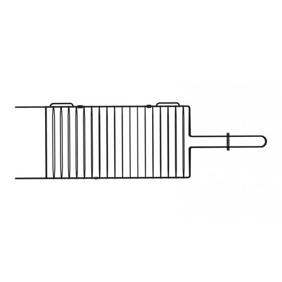 GRELHA TRAMONTINA CHURRASCO BLACK EM AÇO CARBONO NITROCARBONETADO