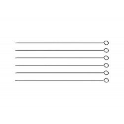 CONJUNTO DE ESPETOS 6 PEÇAS ESPETOS DE ACO INOX TRAMONTINA