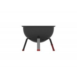 CHURRASQUEIRA A CARVAO TCP 320 PRETO PECAS DE ACO ESMALTADO E ACO INOX TRAMONTINA