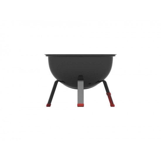 CHURRASQUEIRA A CARVAO TCP 320 PRETO PECAS DE ACO ESMALTADO E ACO INOX TRAMONTINA