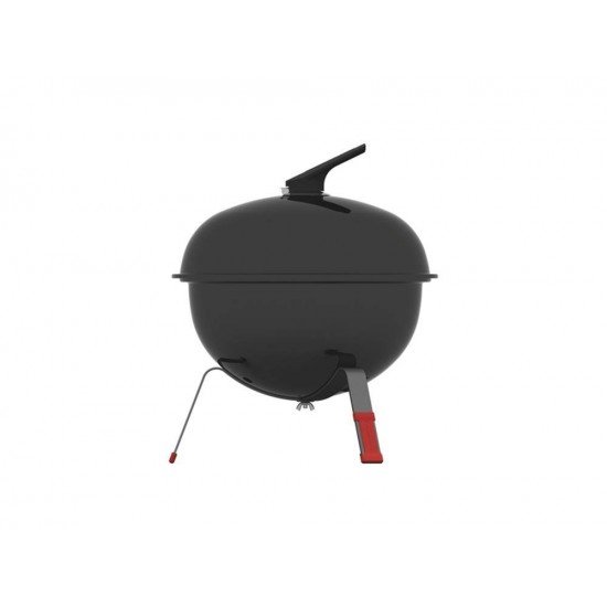 CHURRASQUEIRA A CARVAO TCP 320L PRETO PECAS DE ACO ESMALTADO E ACO INOX TRAMONTINA