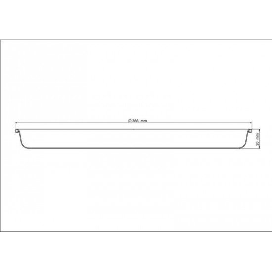 ASSADEIRA PARA PIZZA VERMONT EM ALUMINIO COBRE ANTIADERENTE STARFLON T1 GRAFITE 35 CM 3 L TRAMONTINA