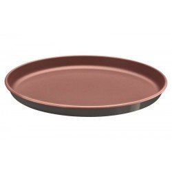 ASSADEIRA PARA PIZZA VERMONT EM ALUMINIO COBRE ANTIADERENTE STARFLON T1 GRAFITE 35 CM 3 L TRAMONTINA