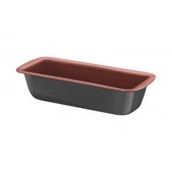 FORMA PARA PAO VERMONT EM ALUMINIO COBRE ANTIADERENTE STARFLON T1 GRAFITE 26 CM 1,6 L TRAMONTINA