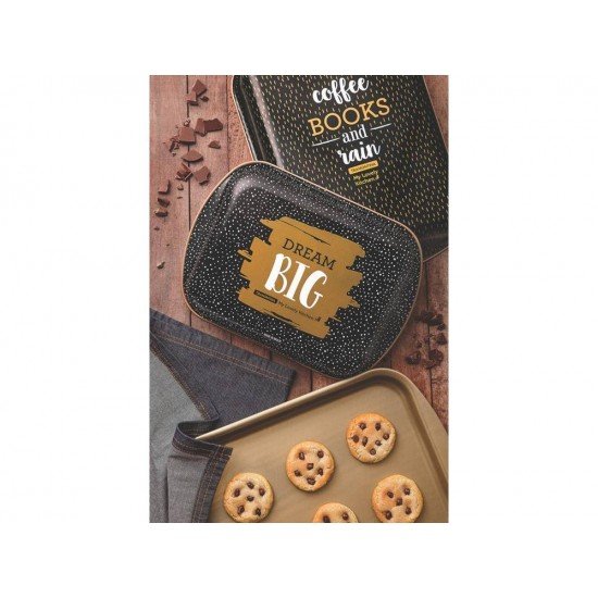 ASSADEIRA FUNDA 28CM 2,9L MY LOVELY MISTO ALUMINIO COM REV. ANTIADERENTE E POLIESTER TRAMONTINA