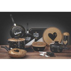 ASSADEIRA RASA 34CM 2 5L MY LOVELY MISTO ALUMINIO COM REV. ANTIADERENTE E POLIESTER TRAMONTINA